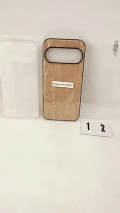 Pixel10/10Proウッド(透明ケース+598円 フィルム+498円)