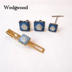 ウェッジウッド Wedgwood カフス タイピン セット 帆船 ジャスパーのサムネイル
