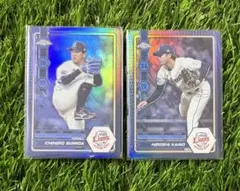 隅田知一郎 甲斐野央 インサート 2025 topps Chrome NPB