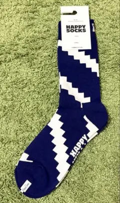 新品タグ付 Happy Socks ジグザグ柄 靴下 23〜25.5のサムネイル