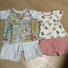 キャラクター ベビーパジャマセット