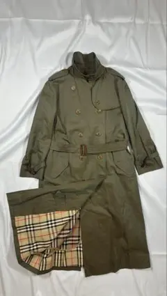 バーバリー トレンチコート ロングコート ネーム刺繍無し 【極美品】