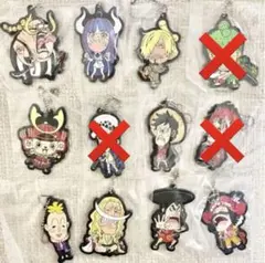 ワンピース 一番くじ 赤鞘九人男 ラバーマスコット ONE PIECE 1番くじ