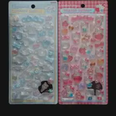 【国内正規品】ボンボンドロップシール サンリオ 第二弾 シナモロール 赤 キティ