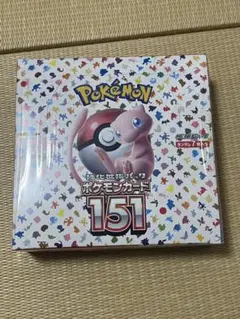 【未開封/シュリンク付き】 ポケモンカード151 BOX