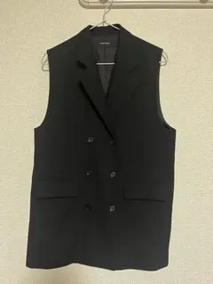 ジャーナルスタンダード レサージュ ジレ ロングベスト 金ボタン
