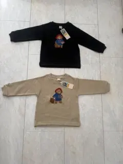 【新品未使用】petit main パディントン トレーナー 2点100cm