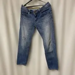 ストレートデニム パンツ ウエスト64のサムネイル