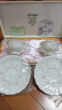 Noritake ボーンチャイナ カップ＆ソーサー 2客セット 新品 - メルカリ