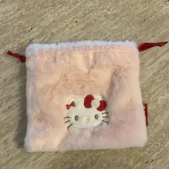 Sanrio Hello Kitty 巾着 ポーチ　一番くじ　ハローキティ