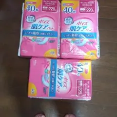 ポイズ 肌ケアパッド 220cc 40枚入 3パックセットのサムネイル