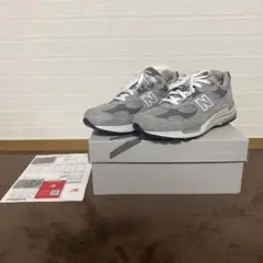 国内正規　美品　ニューバランス　U992GYサイズ28cm グレー