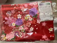 7歳着物　七五三　赤