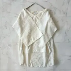 SACRA RUSTIC Vネック トップス ベスト リネン 38 M 麻 - メルカリ