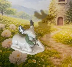 アンティーク調 鹿オブジェ ミニ置物 北欧風