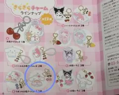 サンリオ きらきらフルーツチャーム 小粒さくらんぼ シナモン