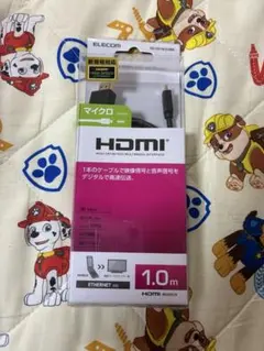 ELECOM HDMIケーブル 1.0m DH-HD14EU10BK