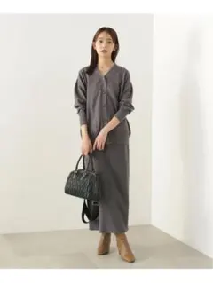 N. Natural Beauty Basic カーディガン&スカートセット