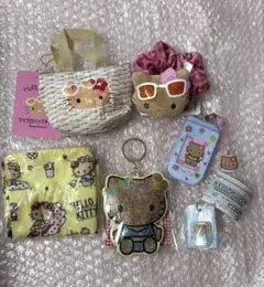 【匿名配送・未使用】 日焼けキティ　6種セットのサムネイル