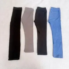 まとめ売り UNIQLO 子供服 長ズボン パンツ レギンスパンツ 110