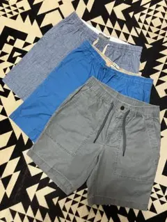 L.L.Beanエルエルビーン コットンショートパンツ3枚setのサムネイル