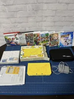 New 3DS LL ピカチュウイエロー　ゲームソフト付き
