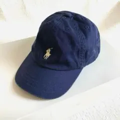 【POLO RALPH LAUREN】 キャップ キッズ用 チノ ネイビー