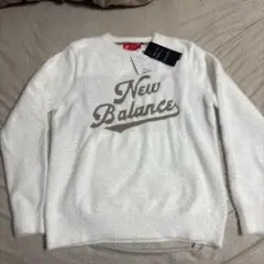 New Balance ホワイトセーター S