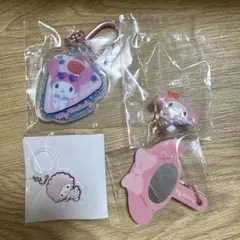 マイメロディ アクリルキーホルダー 4点セット