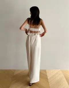 Searoomlynn ジョーゼットBackフリルサロペット Sのサムネイル