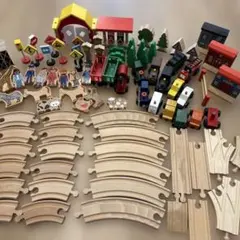 BRIO　木製列車セット 知育玩具のサムネイル