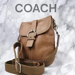 COACH ソーホー ワンショルダーバッグ スエード オールドコーチ 良品◎COACH コーチ ソーホー スウェード ワンショルダーバッグ
