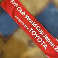 FIFA 2007 タオル　サッカー　クラブW杯　ワールドカップ　東京　トヨタ