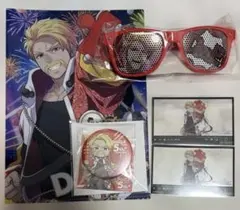 ドズル社 5周年 フェス クリアファイル 缶バッジ クリアカード サングラス