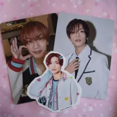 なにわ男子 HARD WORK オンライン盤 トレカ フレークシール 高橋恭平