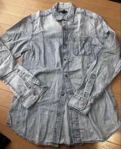 Gap デニムシャツ Mサイズ ライトブルー