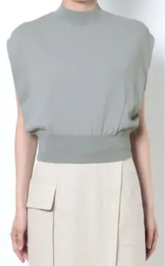 LAGUNAMOON/タックスリーブニットプルオーバー