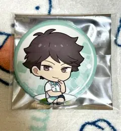 ハイキュー!! アニメイトカフェ 及川徹 缶バッジ