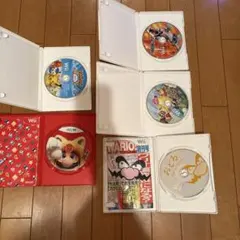Wiiソフト 4本セット　wiiuソフト1本　中身のみ