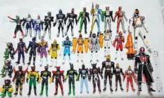 仮面ライダー ソフビ フィギュア 34体セット　まとめ売りのサムネイル