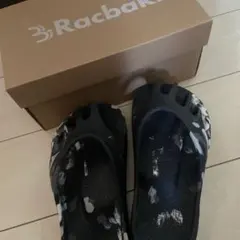 ラクバキ Racbaki カモフラージュ柄 サンダル ブラック - メルカリ