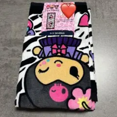 しまむら　サンリオ　クロミ　ギャル　ゼブラ柄　フェイスタオル　2枚組①