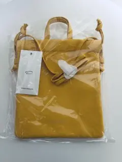 未使用　ENDER PRODUCTS イエロー ショルダーバッグ 巾着