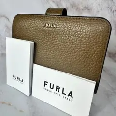 FURLA フルラ バビロン 2つ折りコンパクト財布 本革 ファンゴ 現行のサムネイル