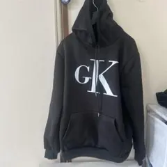 ピ*ス様 メンズ裏起毛パーカー黒色(新品タグ無し)1,980円送料無料