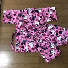 ハローキティーちゃん甚平サイズ130 HELLO KITTY