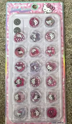 【正規品】ギャルキティ　キラ⭐︎コロおはじきシール