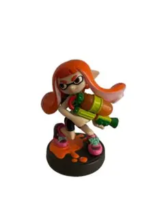 amiibo スプラトゥーン ガール オレンジ イカ 匿名配送