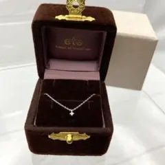 ete k10 ダイヤモンド　ネックレス