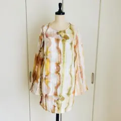 【美品】 H&M ニュアンスカラー チュニック 長袖 アースカラーのサムネイル